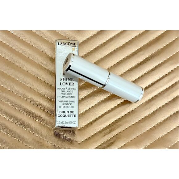 LANCÔME - NWT Shine Lover Vibrant Shine Lipstick in Brun de Coquette (286) - Picture 11 of 11